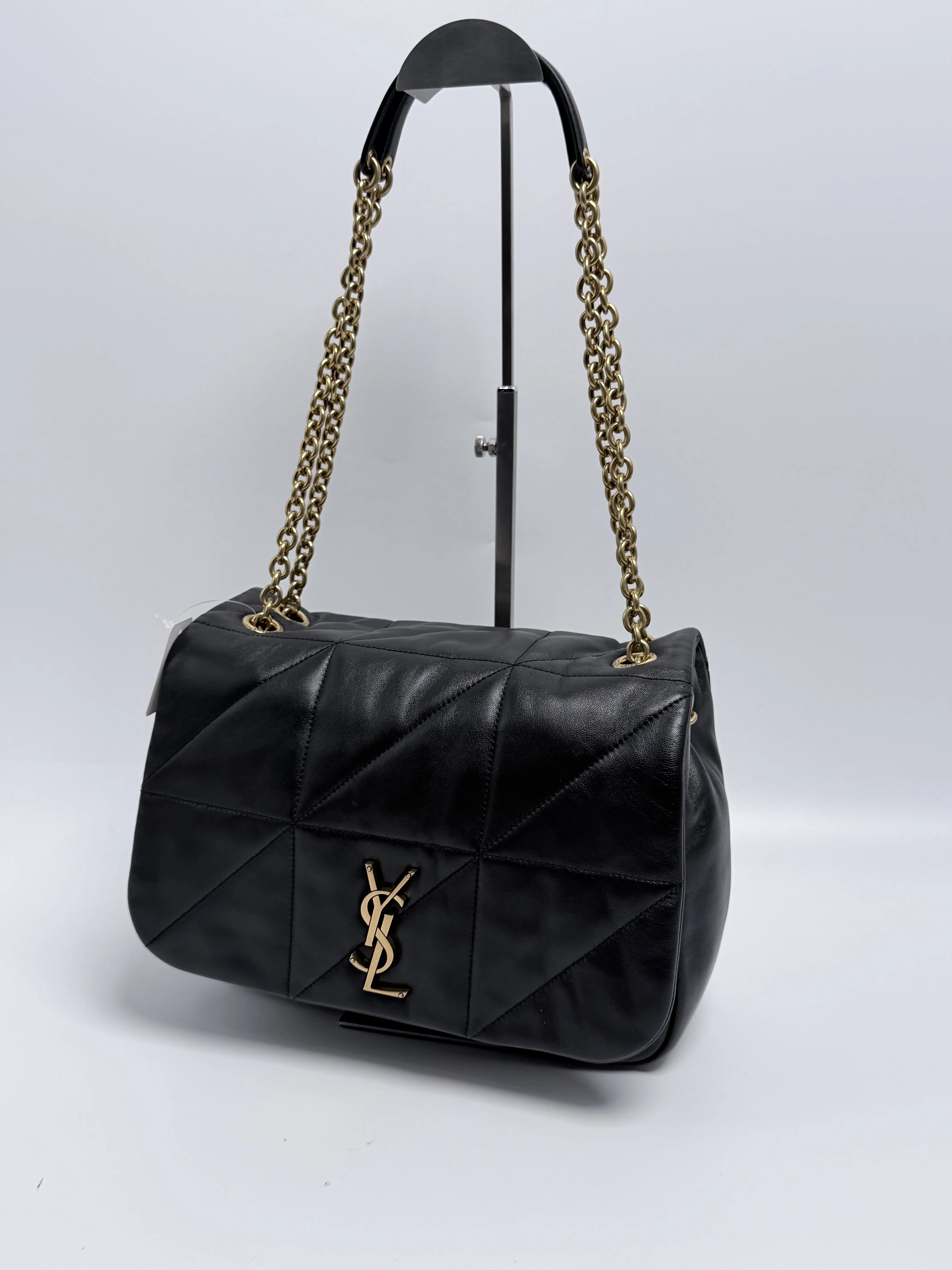 Pre-owned Yves Saint Laurent Leather Shoulder Bags Saint Laurent YSL Medium Jamie 4.3 Quilted Chain shoulder Handbag Crossbody Bag P019YS