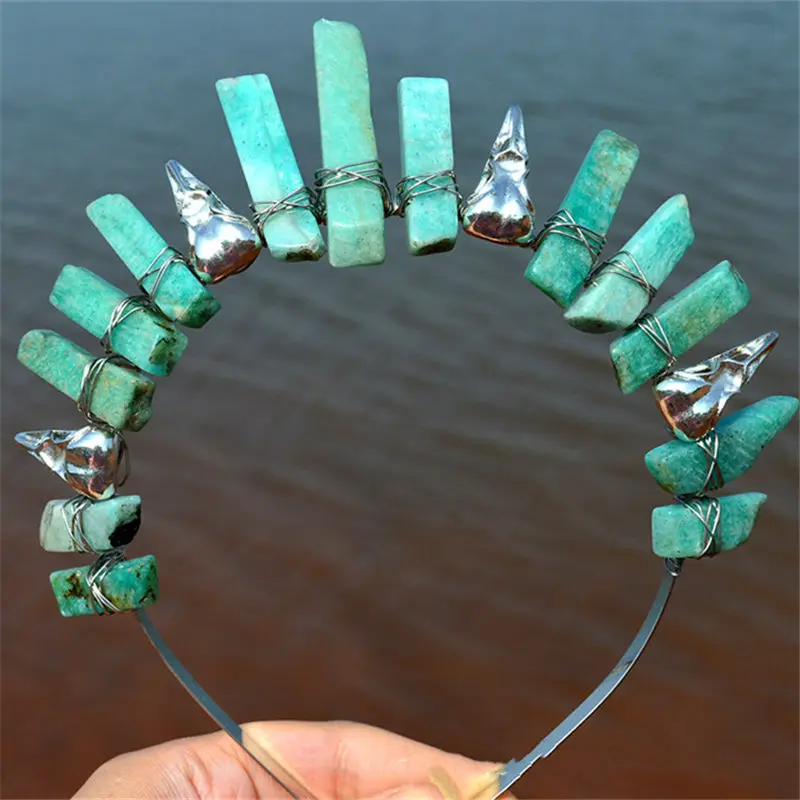 Women Crystal Crown Hair Band Elegant Rhinestone Headband