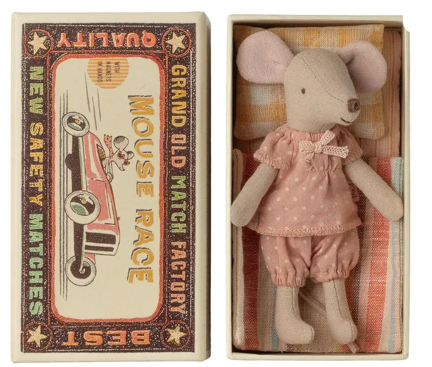 Maileg Big Sister Mouse In Matchbox