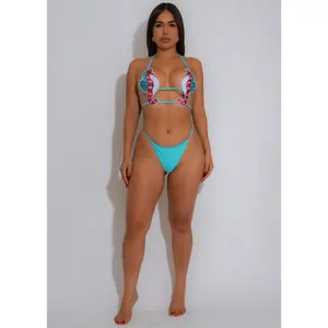 Seashine Siren Sequin Bikini Blue