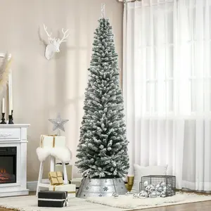 Detachable Sectional Pencil Christmas Tree Easy Disassembly Storage For Indoor Seasonal Decoration