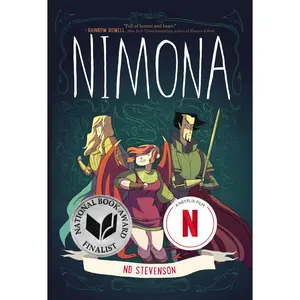 Nimona: A Netflix Fil, A Graphic Novel by ND Stevenson||ND Stevenson [Hardback Book]