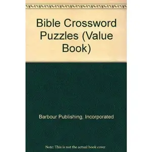 USED-Bible Crossword Puzzles (Value Book) by Incorporated Barbour Publishing (Paperback)