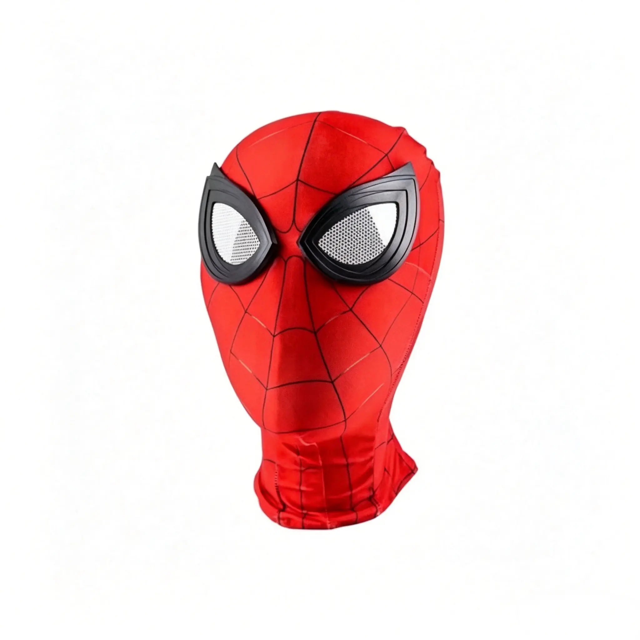 Marvel Spider‑Man Mask, Superhero Cosplay Costume Mask, Elastic Fancy Dress Accessory for Kids Boys Halloween Party