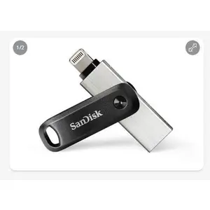 SanDisk Creator Series 128GB USB Type-C and Lightning Phone Drive NEW
