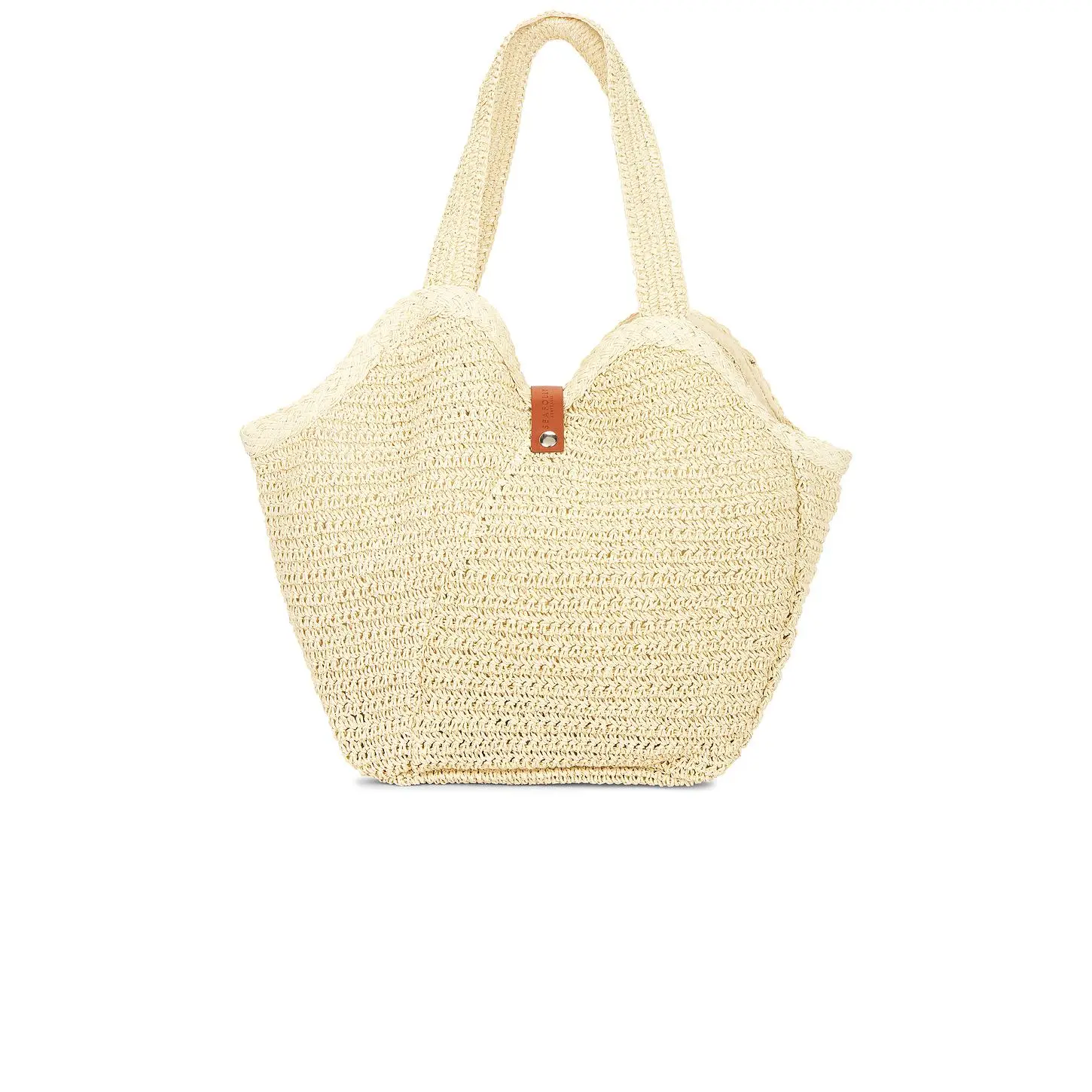 Seafolly Mirage Woven Tote Bag in Natural