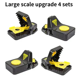 Trap clips suitable for both outdoor and indoor use.