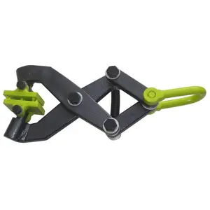 212 MAIN 3000 lbs Powder-Coated Steel Pallet Puller with Spring-Load Mechanism, Clevis Hook, Powder Coating, Secure Clamping for 1-Person Use, One Person