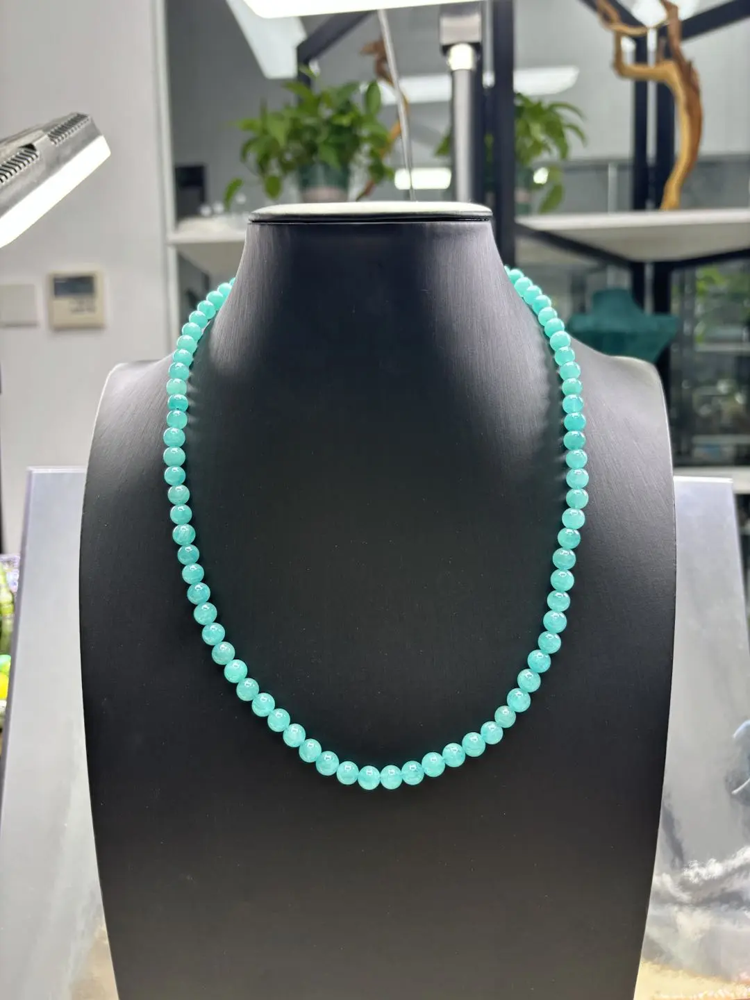 Rebecca(11542)gc.Amazonite Necklace