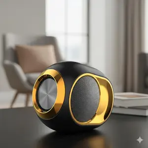 Portable Bluetooth Speaker with 3D Surround Bass, Hi-Fi Sound, Hands-Free Calls, AUX/TF Card Playback, Long Battery Life for Outdoor Parties and Home Gatherings, Portable Wireless Speaker