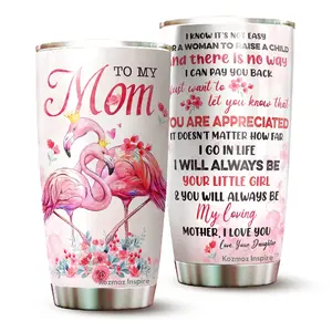 Mom Tumbler Gift Stainless Steel Tumbler 20Oz For Mother Birthday Present For Women & Valentine Gift For Mom From Daughter 1 45783 933