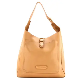 Pre-owned Tom Ford Leather Tote Bags REBAG Belted Logo Tote Large by Rebag