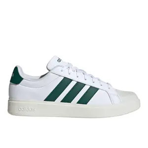 adidas Mens Streettalk Lace Up Sneakers Shoes Casual - White