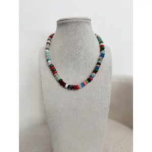 Multicolored Stone Necklace