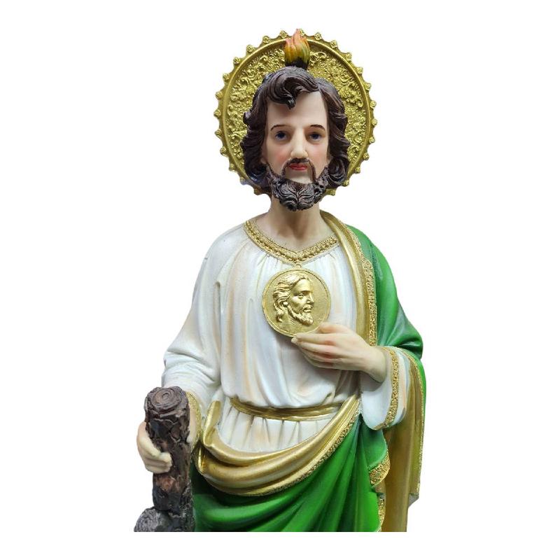 San Judas 24" Inch Tall Con Capa Statue- St Jude  Standing Religious Decor brand new in Box Ornaments Religious Decor Patron Saint Tadeo