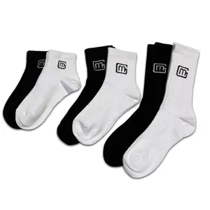 Gman Color Logo socks variety pack  - one of each Lowcut, Anklet, and Crew
