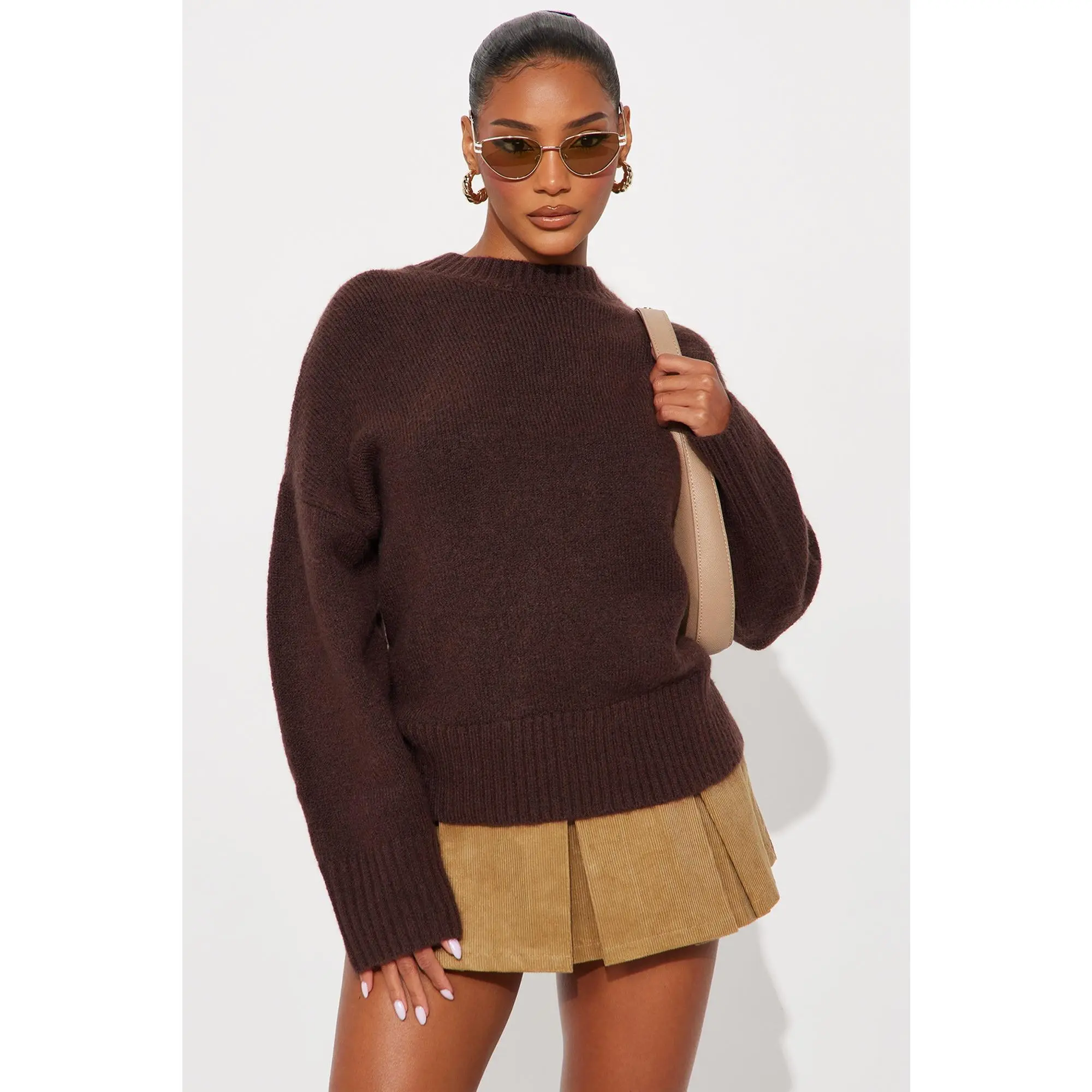 Laylin Sweater - Chocolate
