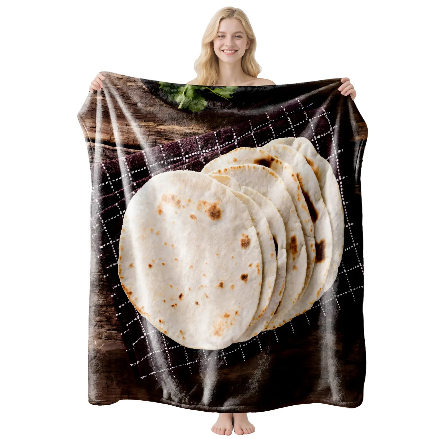Money Print Fleece Blanket | Cool Dollar Bill Pattern Soft Cozy Throw Blanket for Sofa Bed