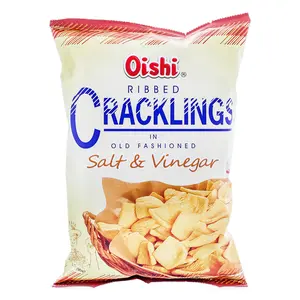 Oishi Cracklings, Salt and Vinegar Flavor 90 g