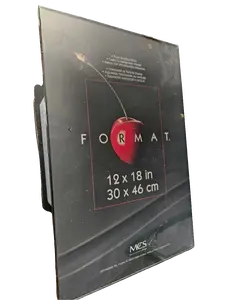 MCS 12x18 Format Frame – Minimalist Glass & Clips