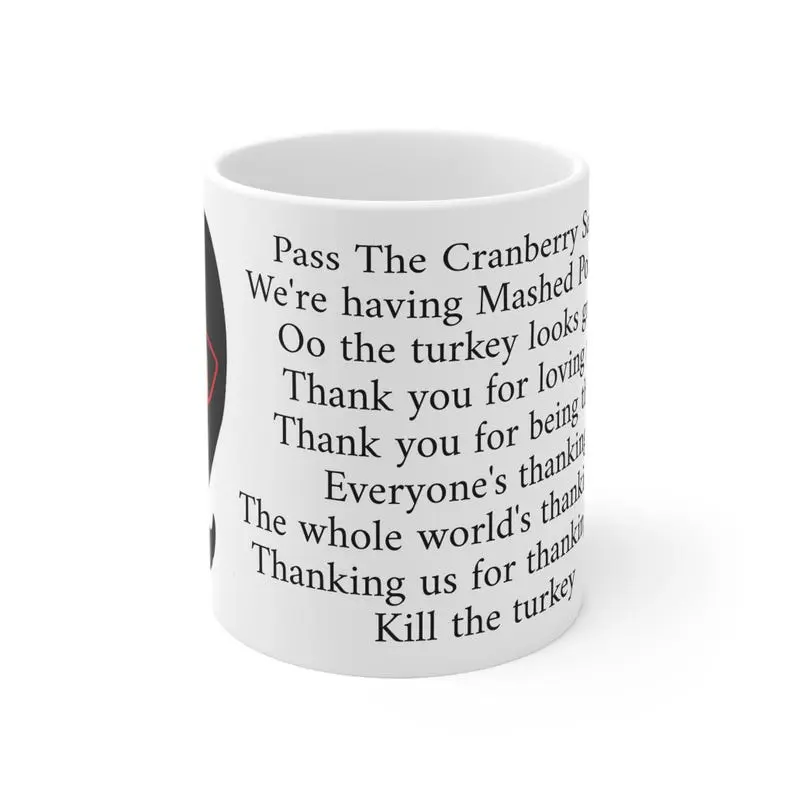 Bob's Burgers White Ceramic Fall Mug - scs14903