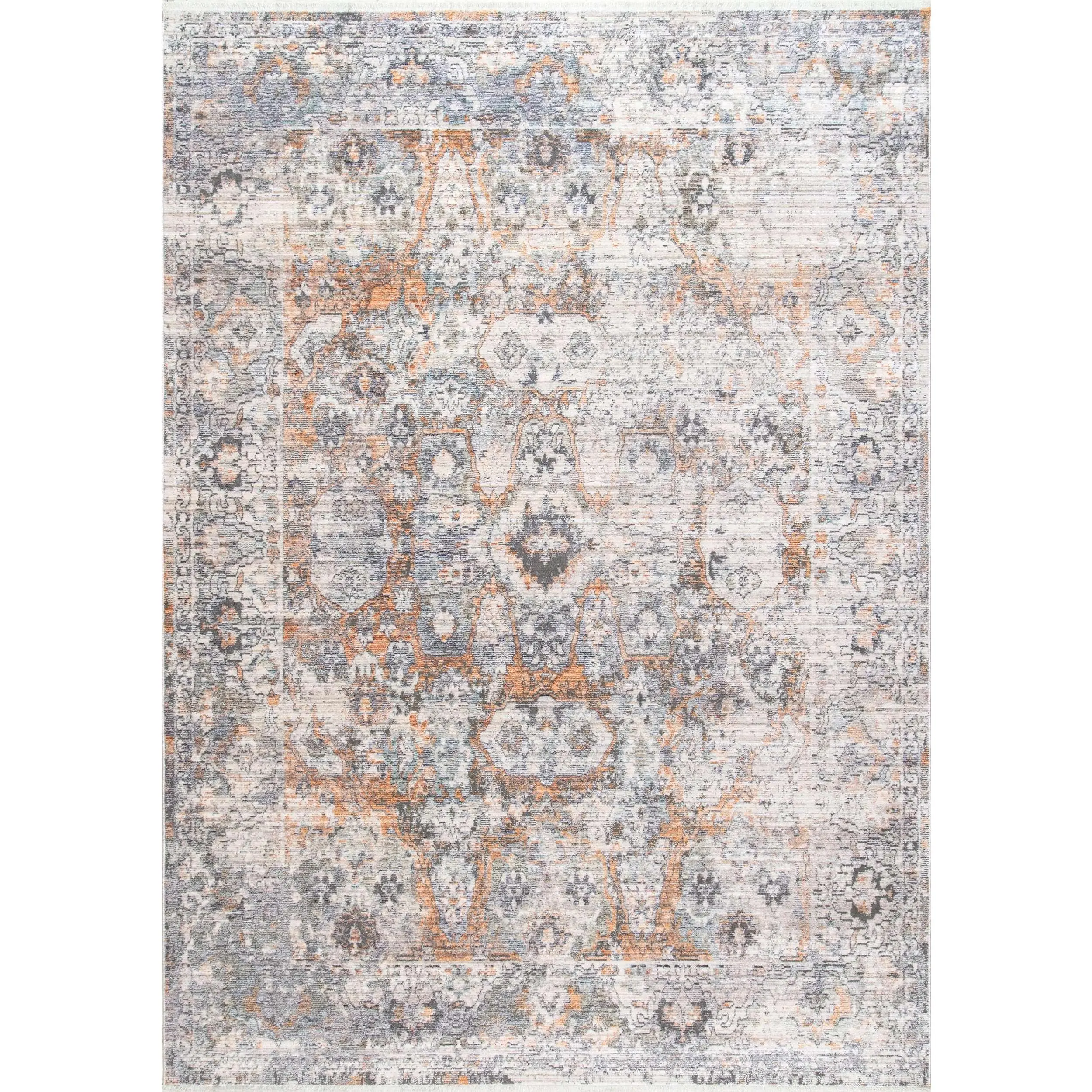 Vintage Julia Persian Fringe Area Rug