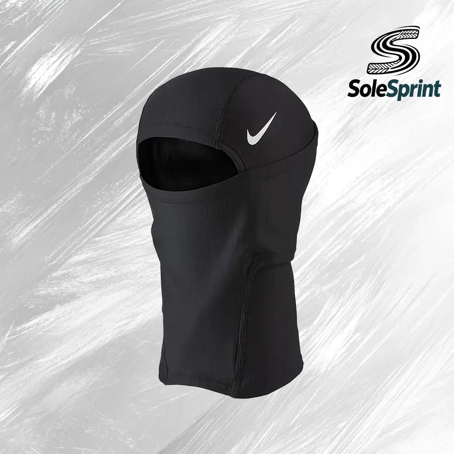 Nike Pro THERMA-FIT Hyperwarm Hoodie - Black/White, Adults' Back to School Sports Accessory, Model NHK63-058, nhk63 058
