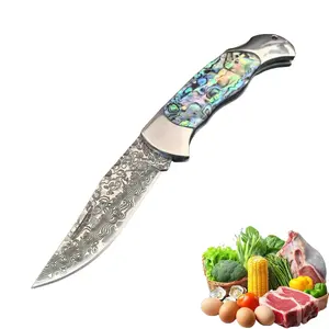 Tactical EDC Folding Knife Black StainlessSteel Razor Sharp Blade Non-Rust CampingHunting Survival Gear Compact EverydayCarry Pocket Knife with Clip Outdoor ToolsTactical Gear Gift for Men tiktok  shop  holiday  shopping