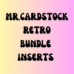 Retro Bundle Freshie Bag Inserts