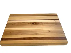Handcrafted Wooden Cutting Board - Butcher Block Serving Board Made in USA for Chopping and Kitchen Use Sturdy & Stylish