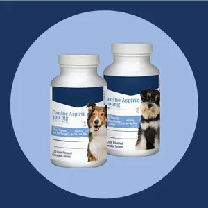 Fast Acting Anti-Inflammatory Pain Relief for Large Dogs, Vet-Quality Joint Support Meds, Liver Flavored Chewable Tablets, 120 Count, Reusable Pain Management Solution