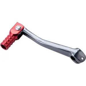 CNC Aluminum 2" Folding Gear Shifter Shift Lever for Honda XR50 CRF50 XR CRF 50cc 70cc 90cc 110cc 125cc Dirt Pit Bike (Red Gray)