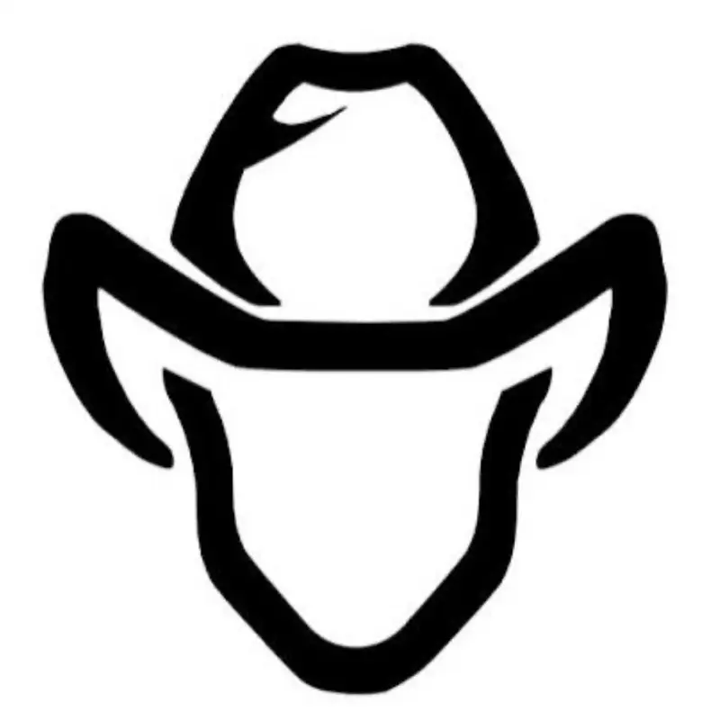 Cowboy sticker Cowboy sticker