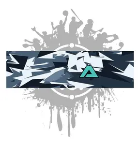 ABSTRACT CAMO HEADBAND