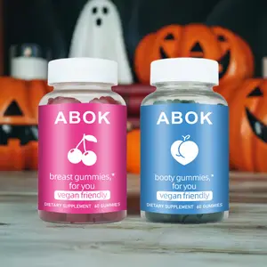 ABOK Women's Top and Peach Gummies  - 60 Gummies