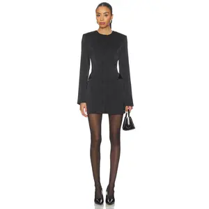 ALL THE WAYS Jezebel Mini Dress in Black