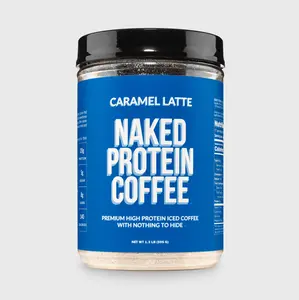 Caramel Latte Protein Iced Coffee | Naked Protein Coffee - 17 Servings