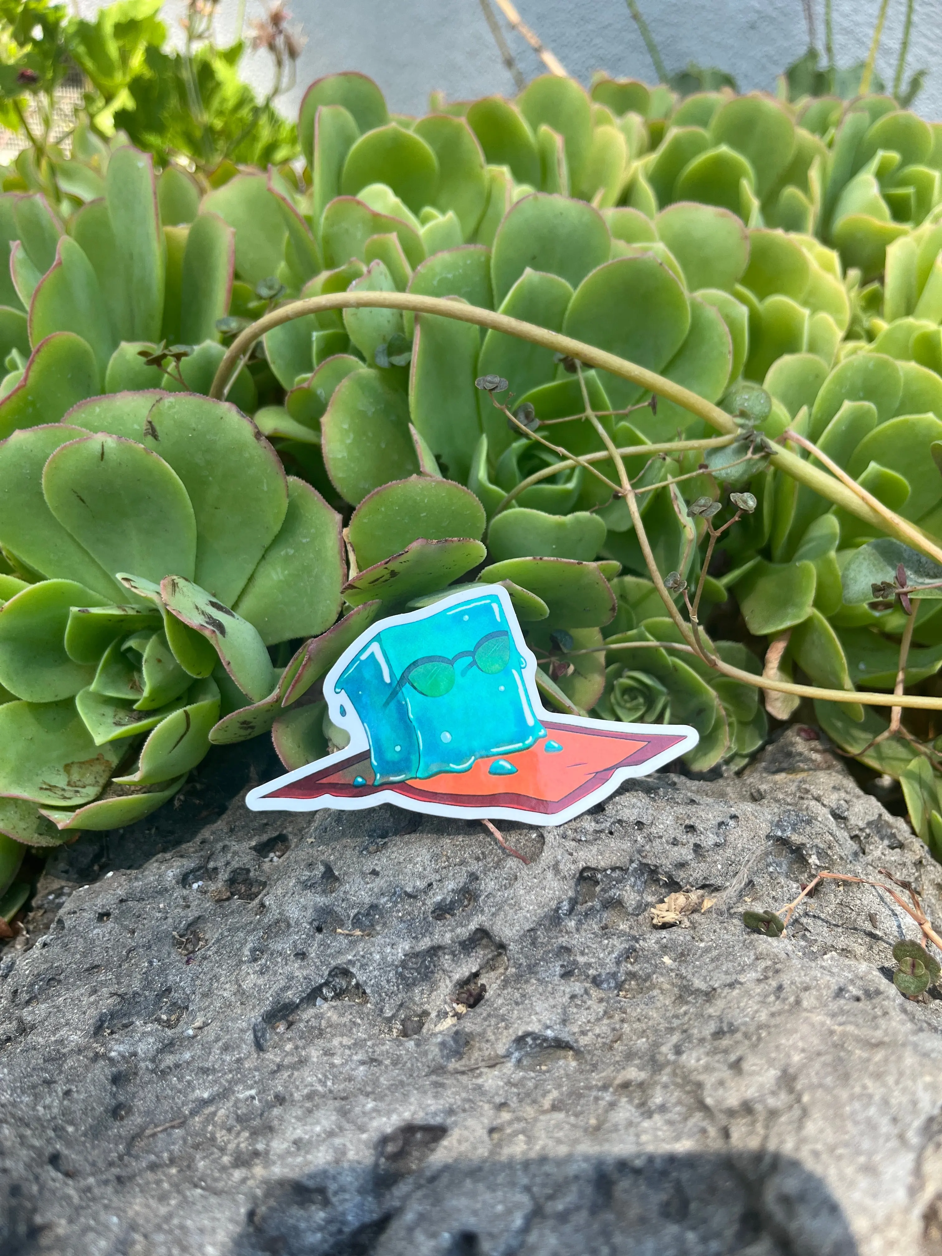 Summer Cube Sticker Summer Cube Sticker