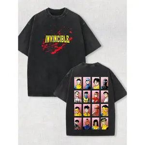 Invincible Story T-shirt Variants Shirt Invincible Ss4 Mark Grayson Invincible Hoodie Sweatshirt Men Shirt Cotton Fabric lover graphic tee streetwear Suitable for Daily Wear