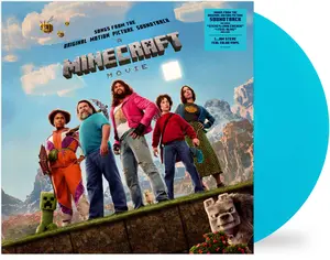 Various - A Minecraft Movie (Songs from the Original Motion Picture Soundtrack)  Original Soundtrack)  [VINYL RECORD - LP] Colored Vinyl, Teal