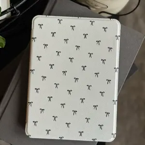 Black Coquette Bows Magnetic Detachable Kindle Case