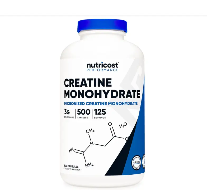 Nutricost Creatine Monohydrate Capsules