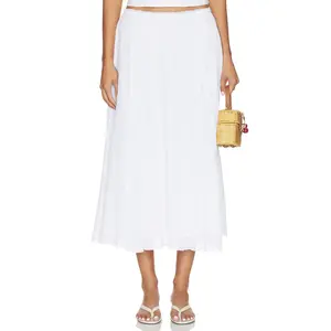 GUIZIO Formentera Skirt in White