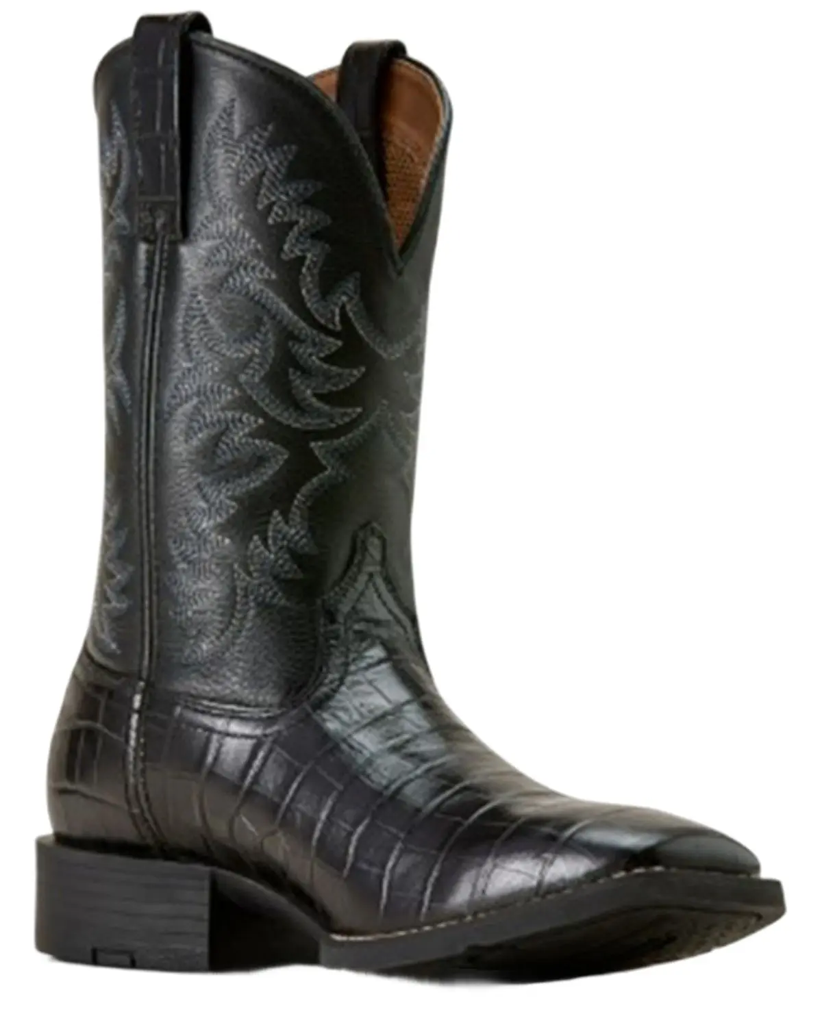 Ariat Men's Men'S Sport Latigo Crocodile Print Performance Western Boot - 10074166