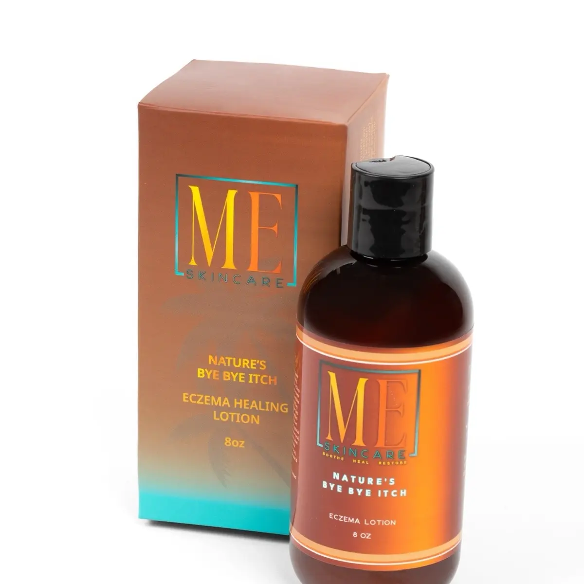 Nature's Bye Bye Itch: Rapid Relief Eczema Face & Body Lotion