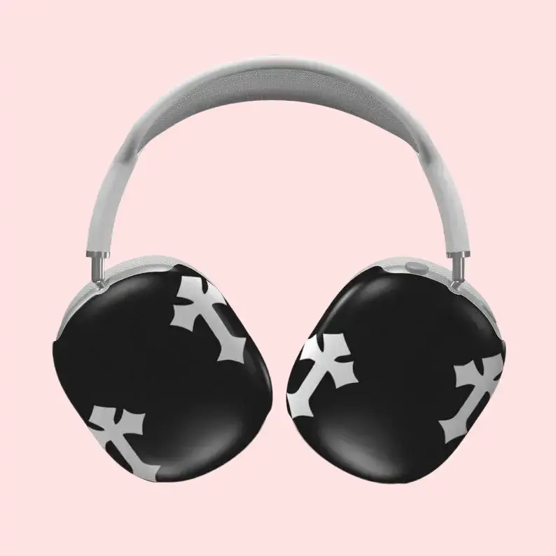 [FASTSHIPPING] Cross Heart Goth Airpods Max Cases Collection Decorative Headphone Cover