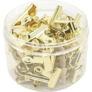 Bulldog Binder Paper Clips, Assorted Sizes Set, Paper Clamps for School, Office and  Kitchen (53 Pack)
