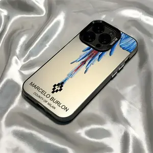 Creative Phone Case, Fashion Brand Pattern Phone Case, Anti-drop Frosted Back Cover for iPhone 16 15 14 13 12 11 Pro Max X XR XS Max 8 7 Plus, Casing