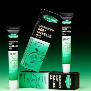 Graanvibes Moisturizer Body Massage Gel 20g - Gentle Formula for Daily Care & Hydration Ideal for All Skin Types