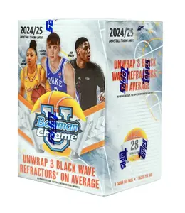 2024/25 Bowman University Chrome Basketball 7-Pack Blaster Box